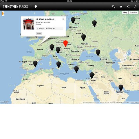 TrendyMen Places для iPad